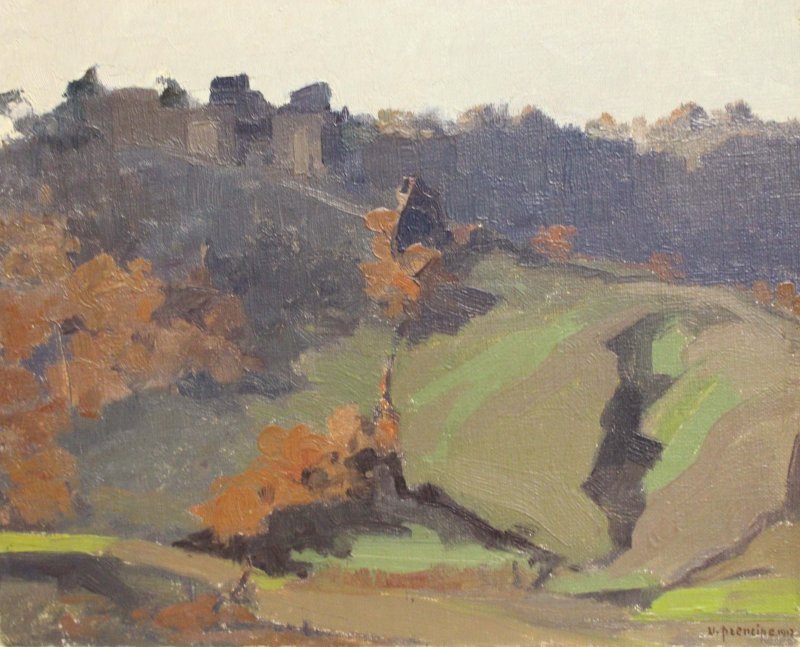 1913 - Paesaggio etrusco (studio)